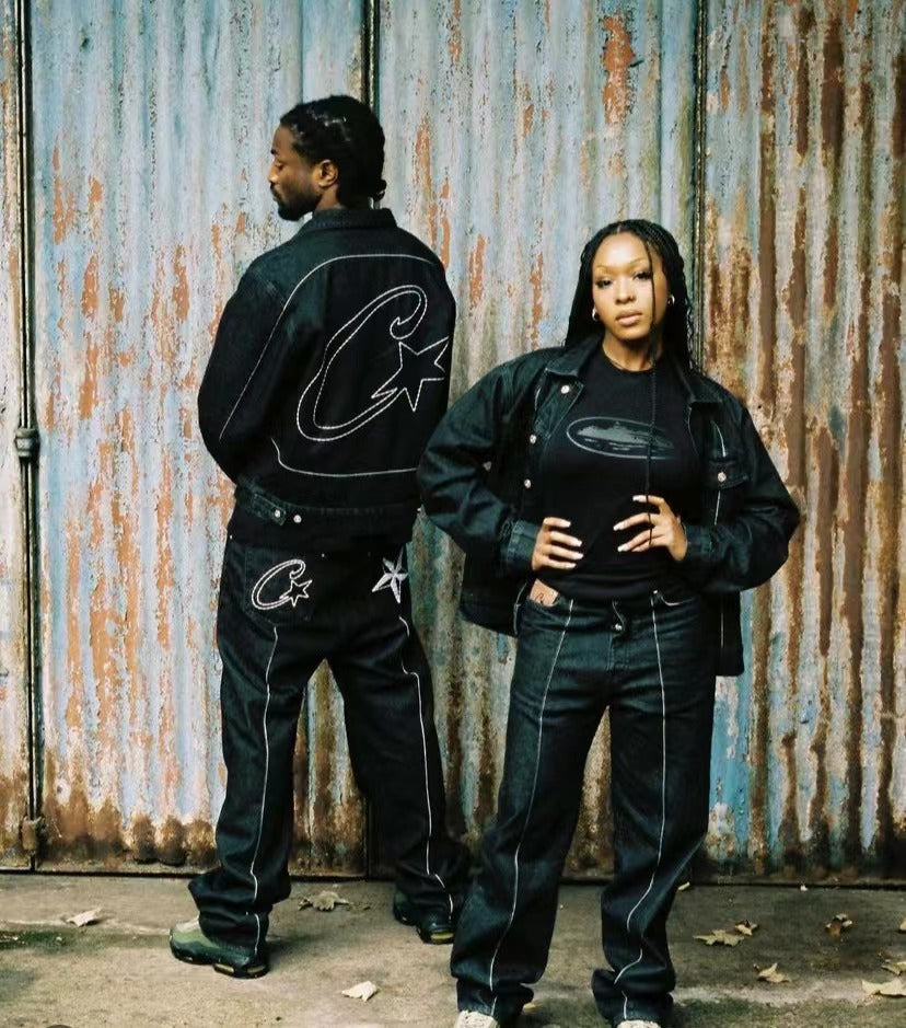 Corteiz denim jacket