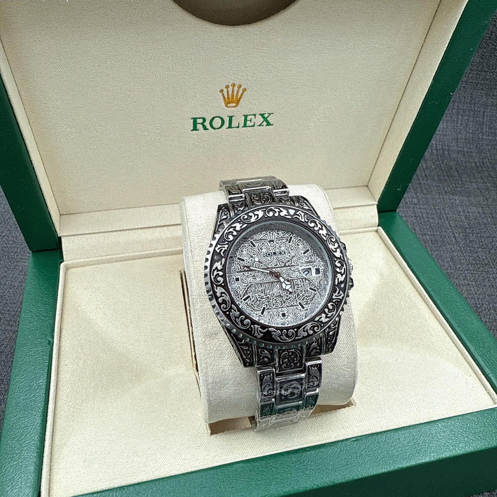 ROLEX "BLACK/SILVER"