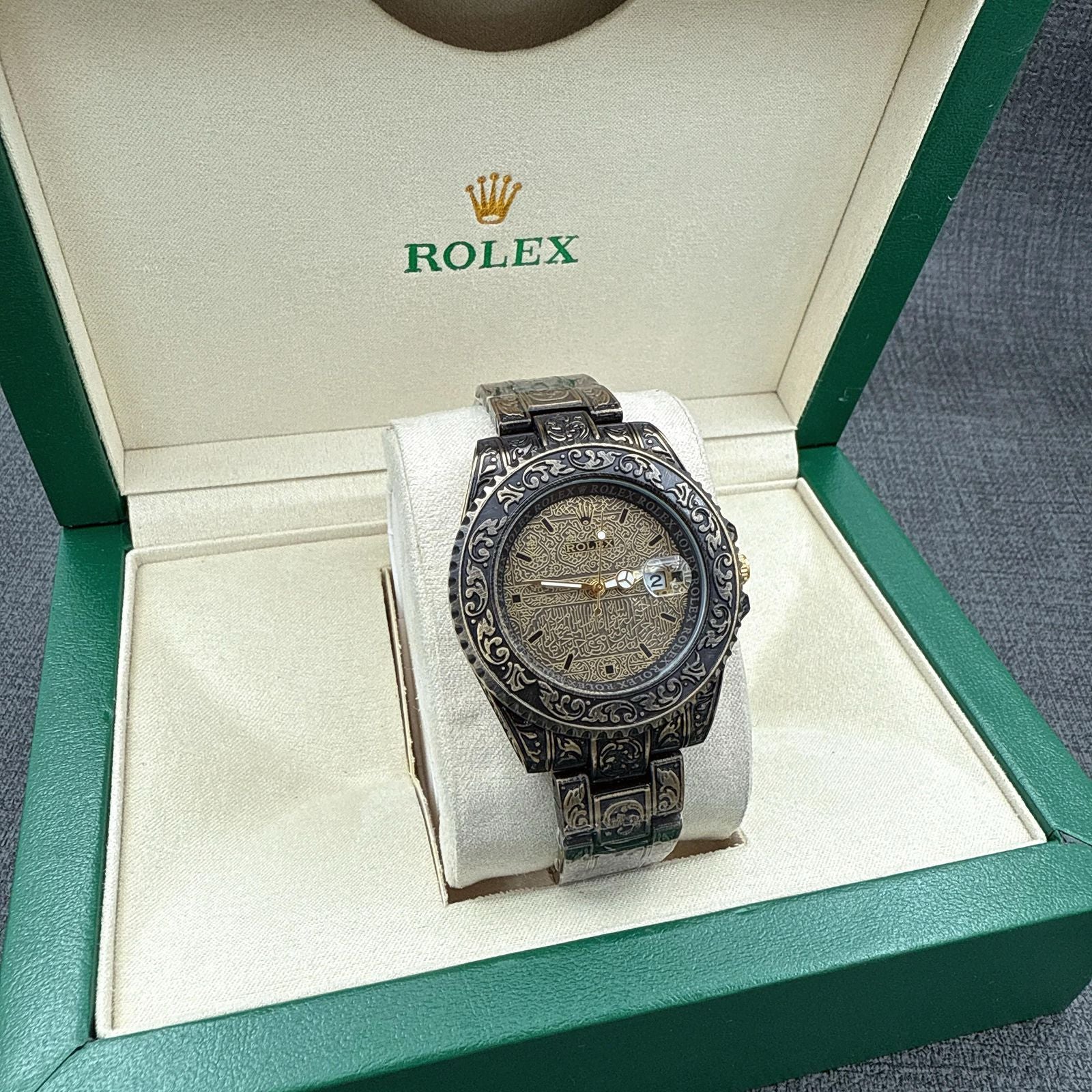ROLEX "GOLD/BLACK"